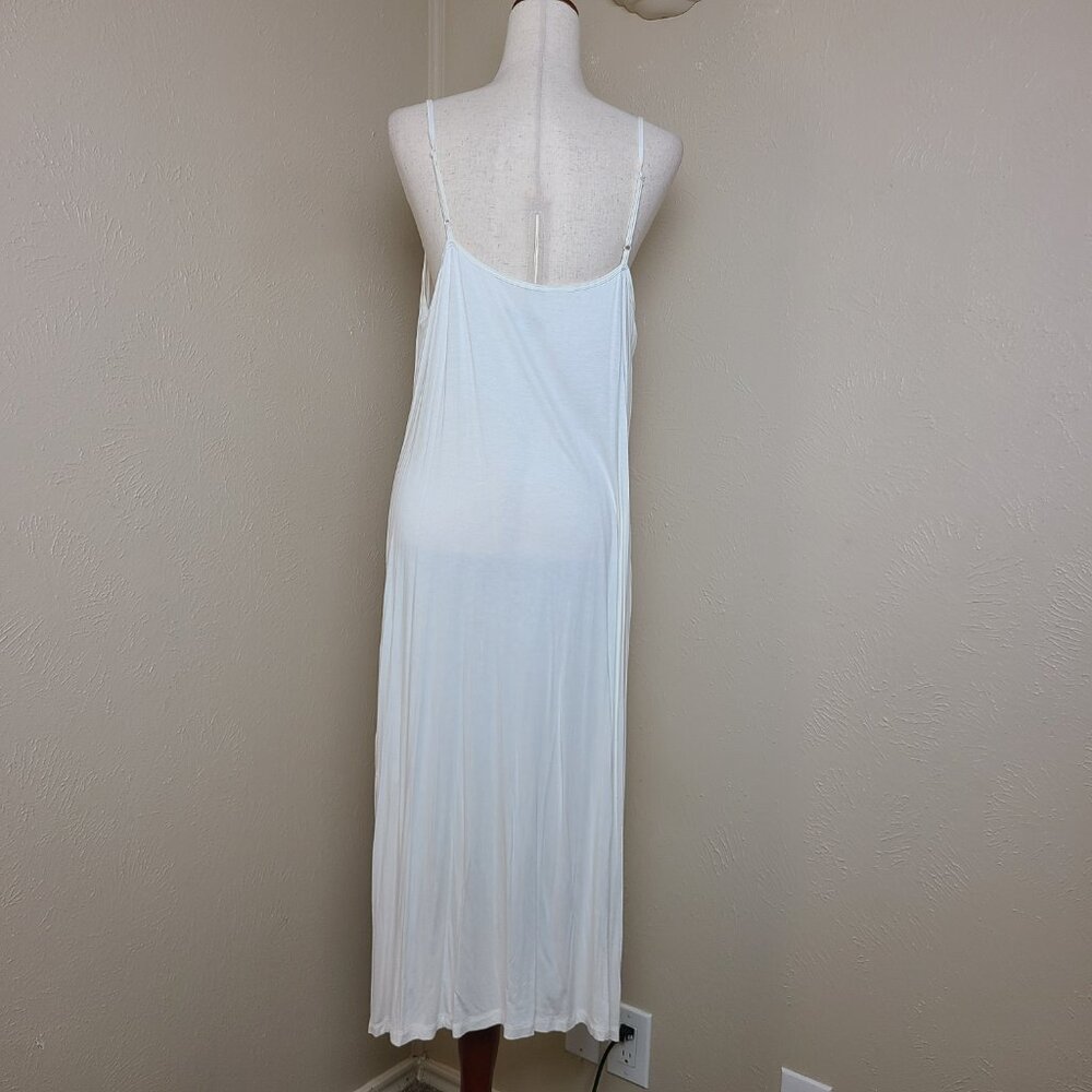 NWOT Soft Surroundings Long Sleeves White Lace Crochet Maxi Dress Size XL A561 - Picture 9 of 16